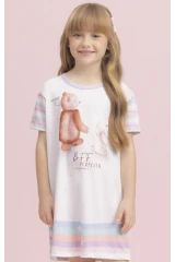 CAMISETÃO COMFY COM SAQUINHO INFANTIL