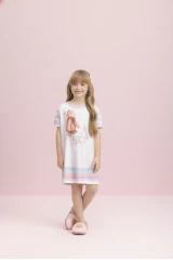 CAMISETÃO COMFY COM SAQUINHO INFANTIL
