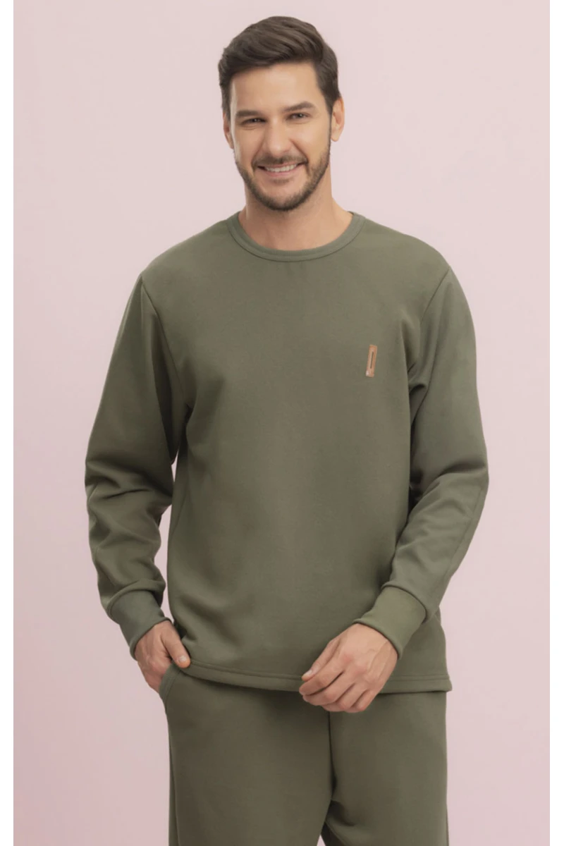 CONJUNTO MOLETINHO MASCULINO OLIVINE