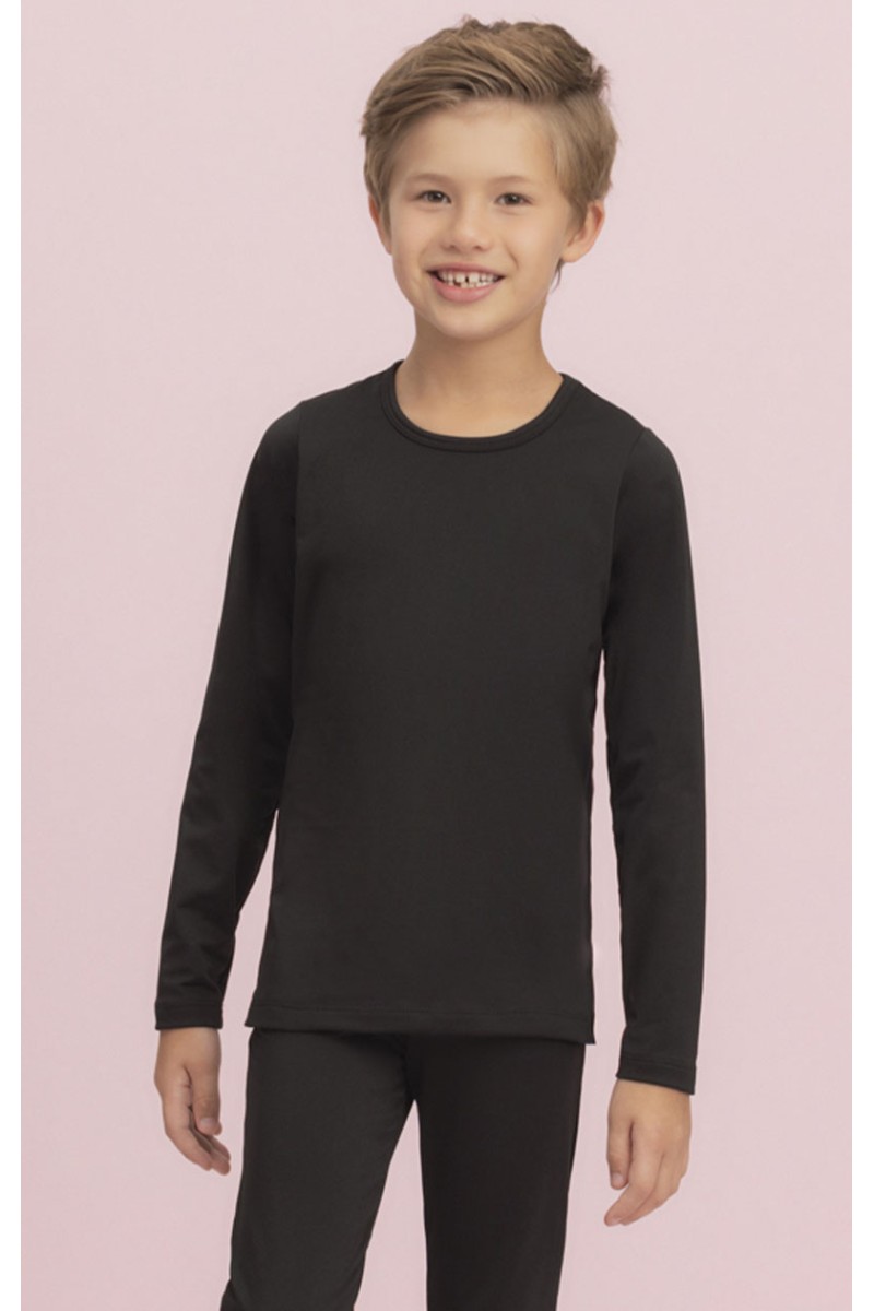 CONJUNTO TÉRMICO INFANTIL UNISSEX PRETO