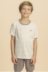 PIJAMA CURTO MASCULINO JUVENIL