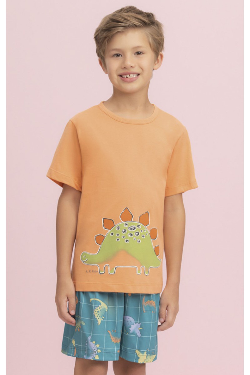 PIJAMA CURTO MASCULINO JUVENIL