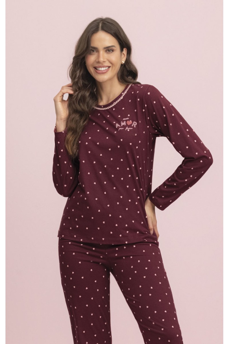 PIJAMA LONGO FEMININO