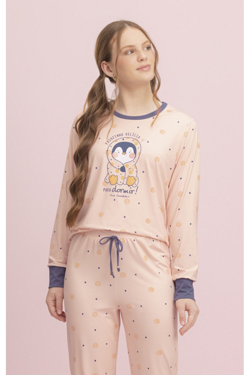 PIJAMA LONGO FEMININO
