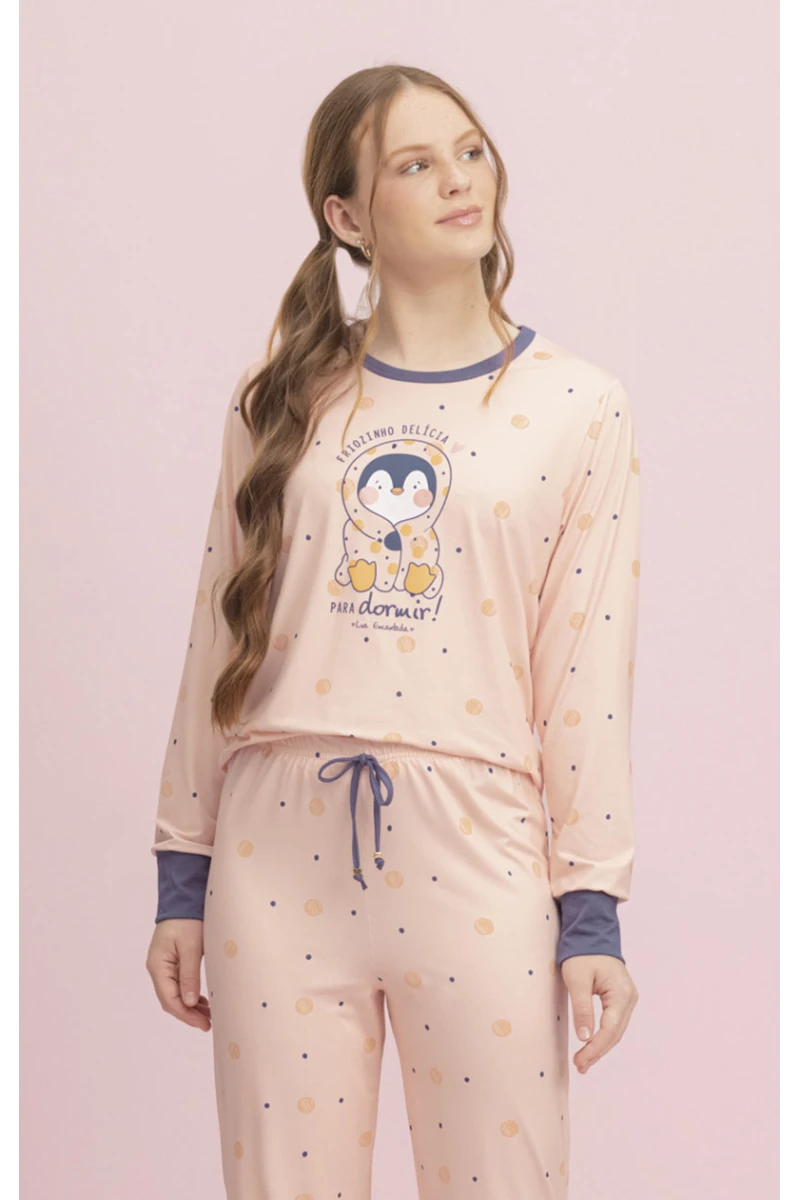 PIJAMA LONGO FEMININO