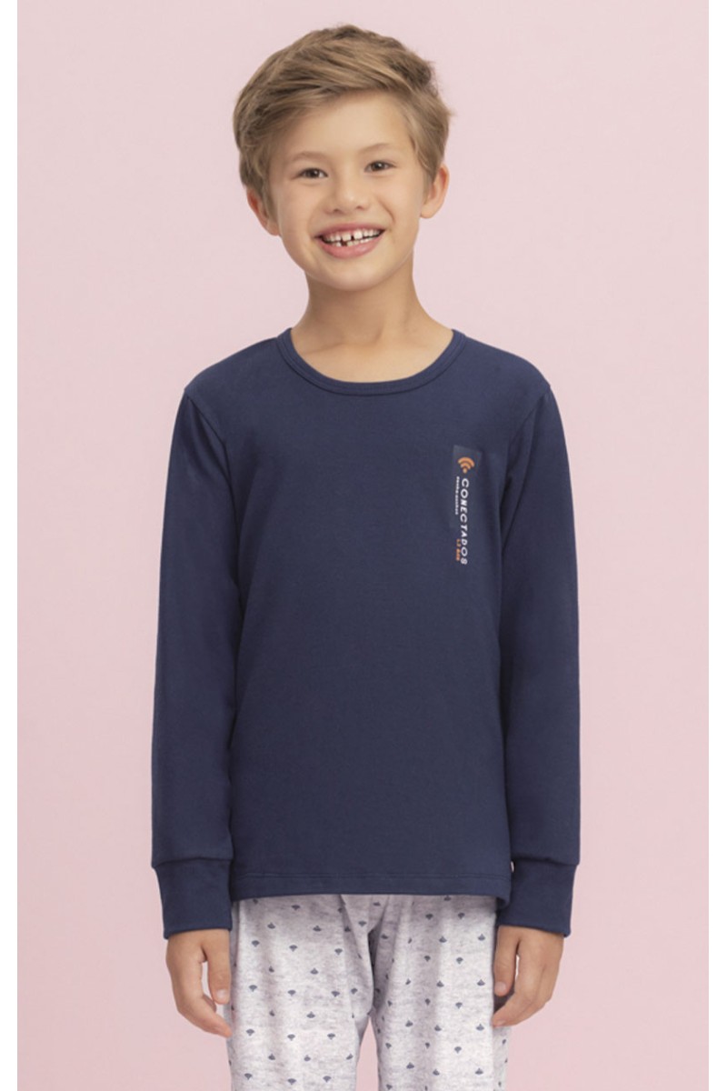 PIJAMA LONGO MASCULINO INFANTIL