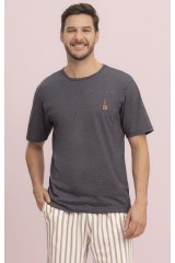 PIJAMA MANGA CURTA MASCULINO