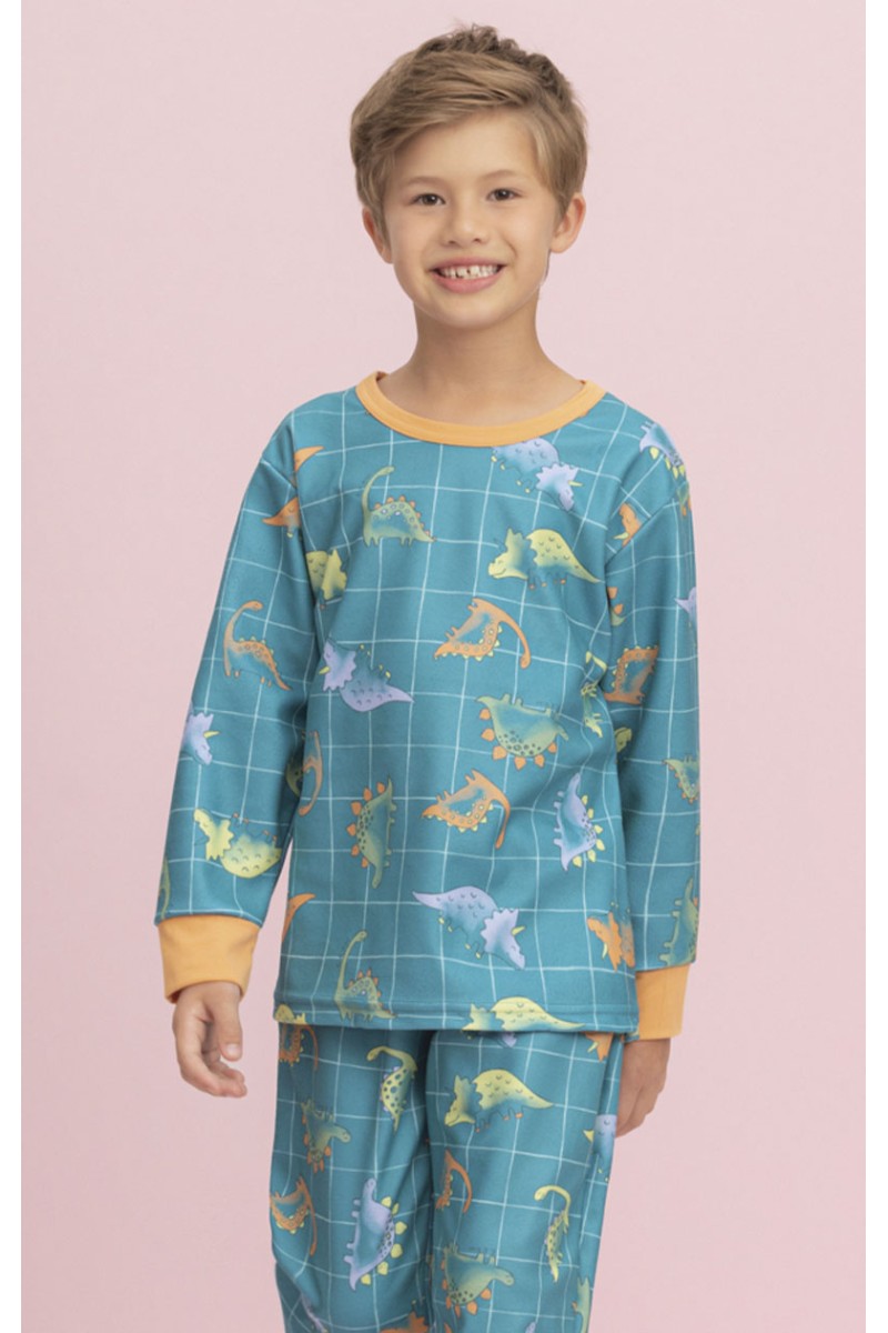 PIJAMA MANGA LONGA MASCULINO INFANTIL