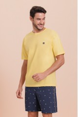 Pijama Curto Masculino Adulto