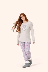 Pijama Legging manga longa