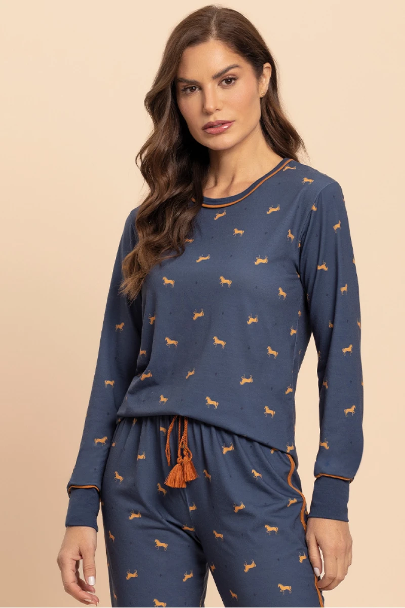 Pijama Longo Feminino