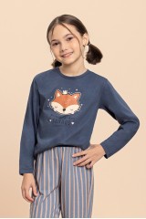 Pijama Longo Feminino Infantil