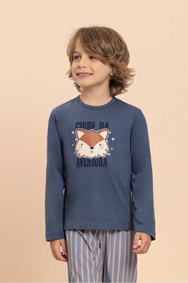 Pijama Longo Masculino Infantil