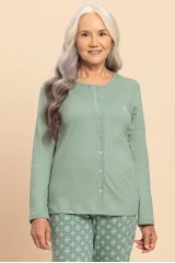 Pijama Manga Longa Aberto