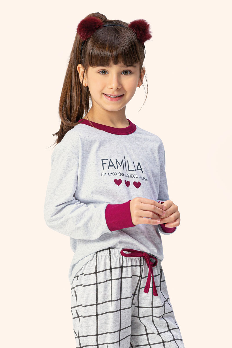 Pijama Manga Longa| Infantil