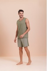 Pijama Regata Masculino Adulto