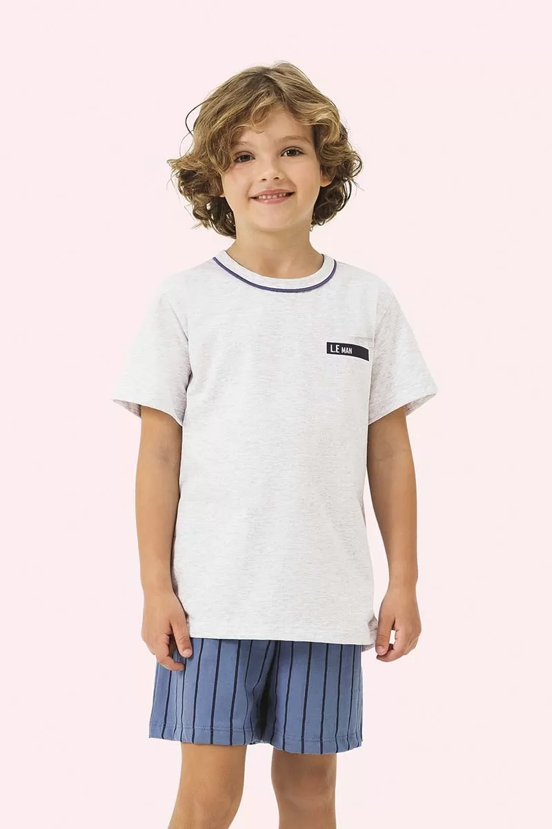 Pijama Infantil Masculino Lua Encantada Dragão