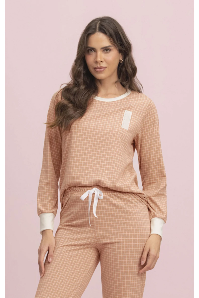 PIJAMA LONGO FEMININO