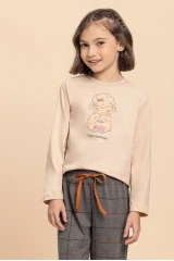 Pijama longo feminino infantil