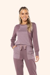 Pijama manga longa
