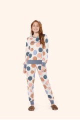 Pijama manga longa