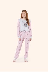 Pijama manga longa