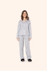 Pijama manga longa aberto