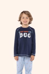 Pijama manga longa infantil