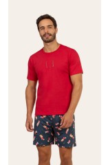 pijama curto masculino