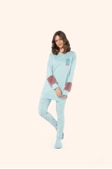 pijama legging manga longa