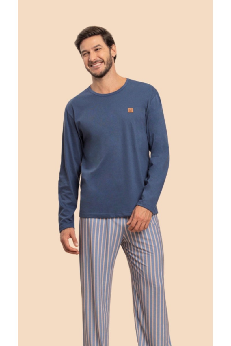 pijama longo masculino