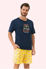 pijama manga curta