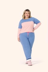 pijama manga longa