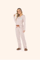 pijama manga longa