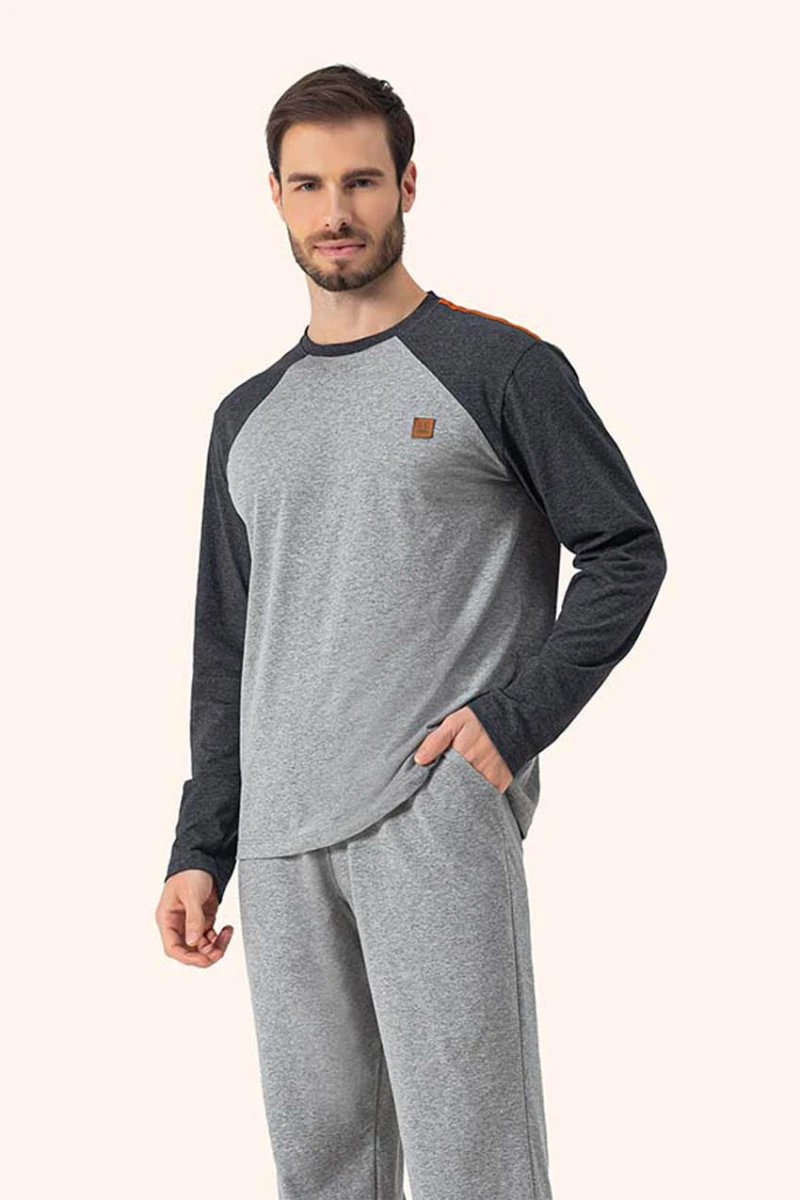 pijama manga longa