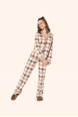 pijama manga longa aberto